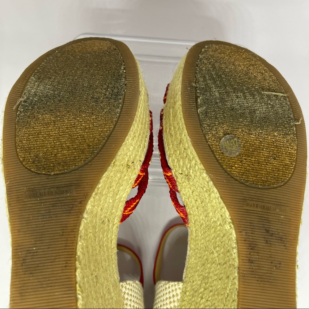 Lucky Brand Woven Strap Platform Espadrille Wedges - Picture 11 of 11